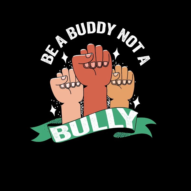 Sei ein Kumpel, kein Mobber Anti-Mobbing