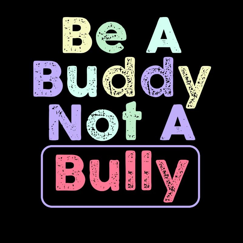 Sei ein Kumpel, kein Mobber Anti-Mobbing