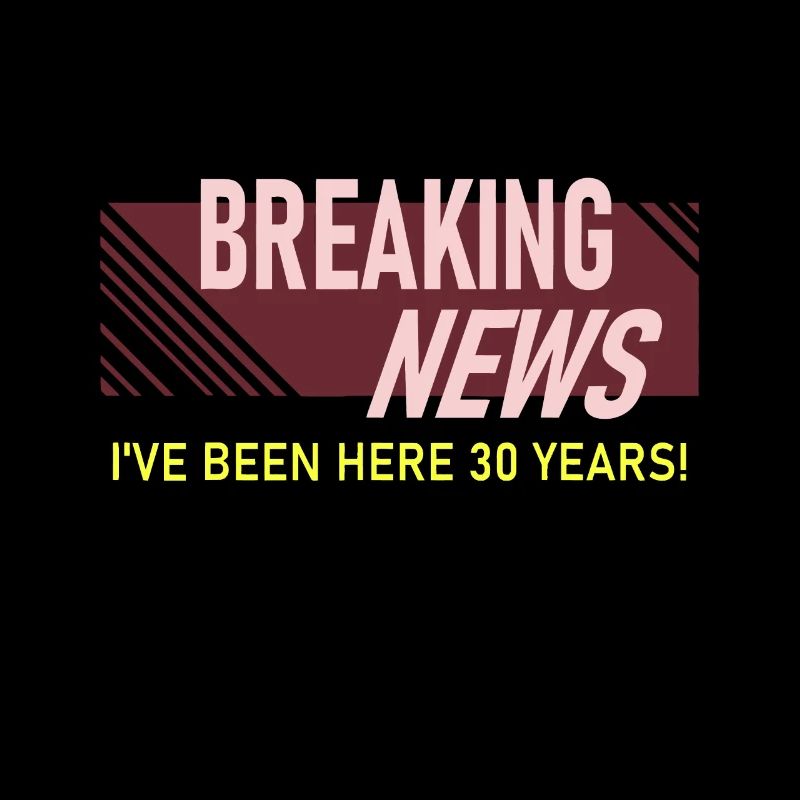 30-jähriges Arbeitsjubiläum 30. Mitarbeiter