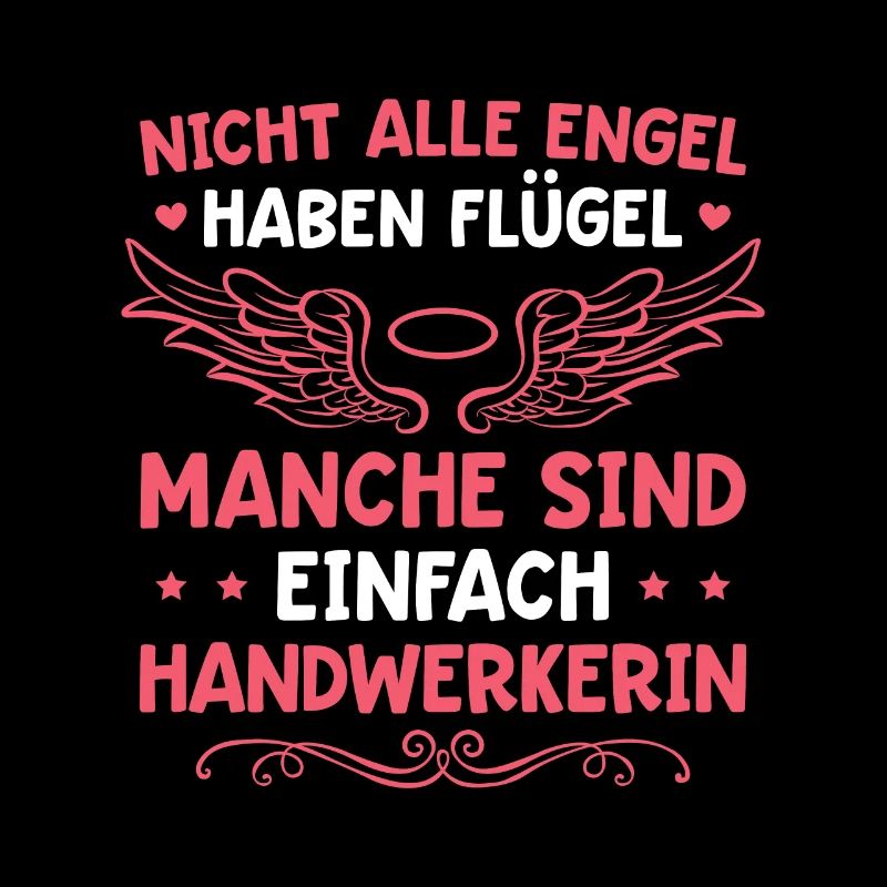 Frau im Handwerk Handwerkerin Geschenkidee