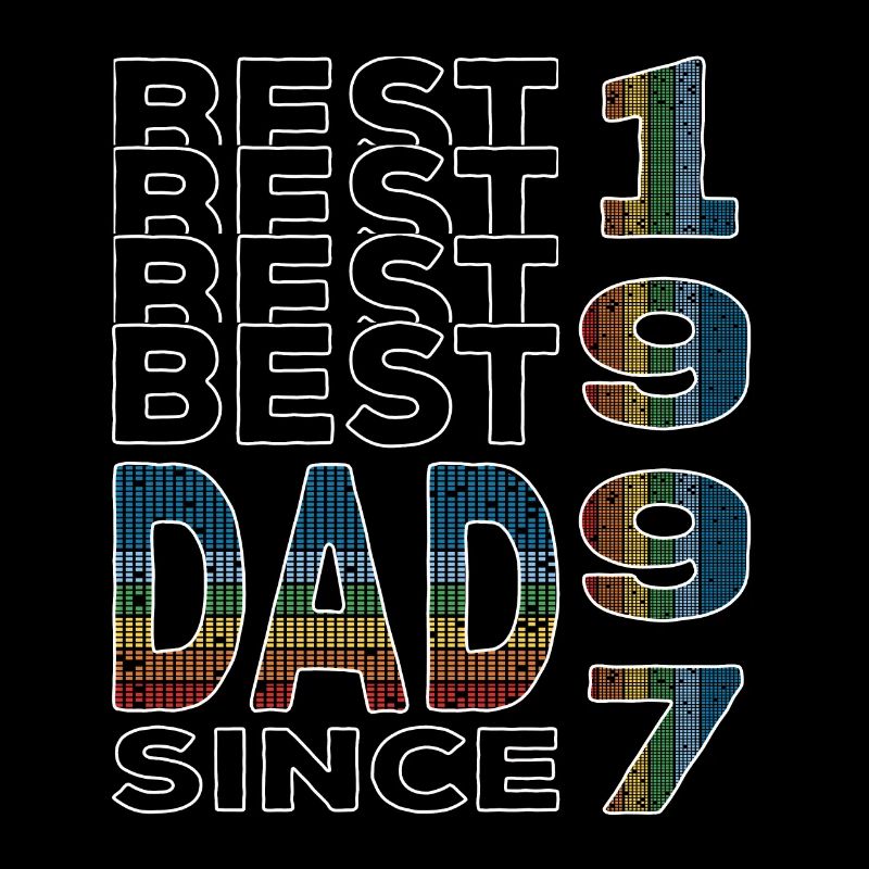 Bester Papa der Welt seit 1997 Vatertag