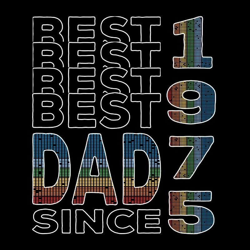Bester Papa der Welt seit 1975 Vatertag