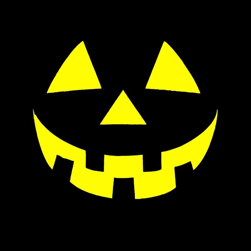 Gruseliges Halloween-Kürbisgesicht Süßes oder Saures einfach