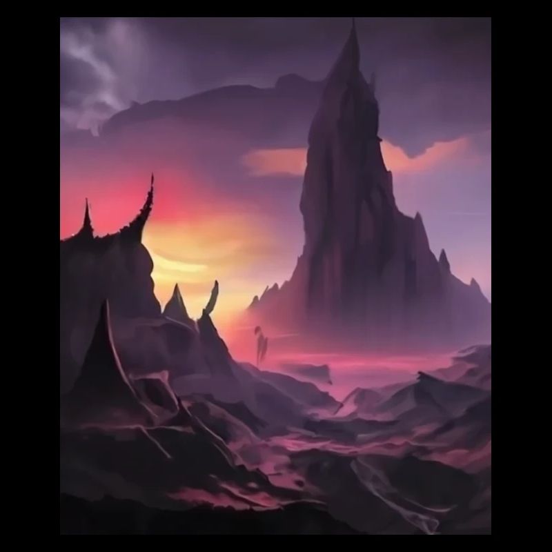 Dämonische Landschaft