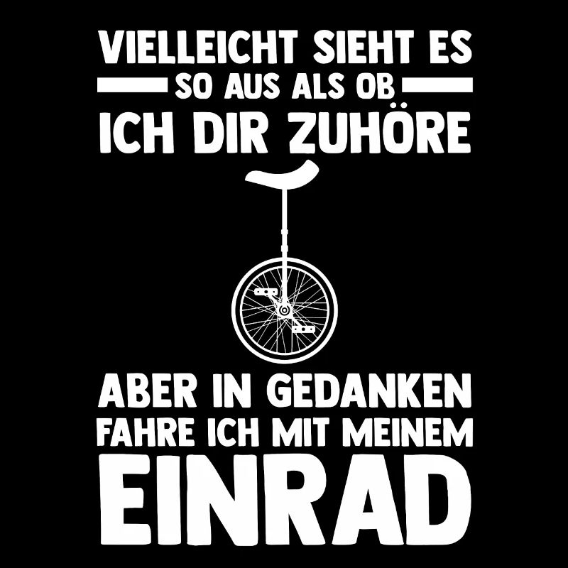Kunstrad Fahrrad Einrad