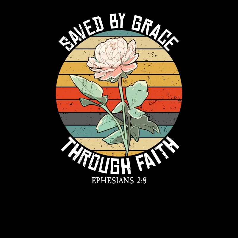 Saved By Grace Ephesians Scripture Christian Bible