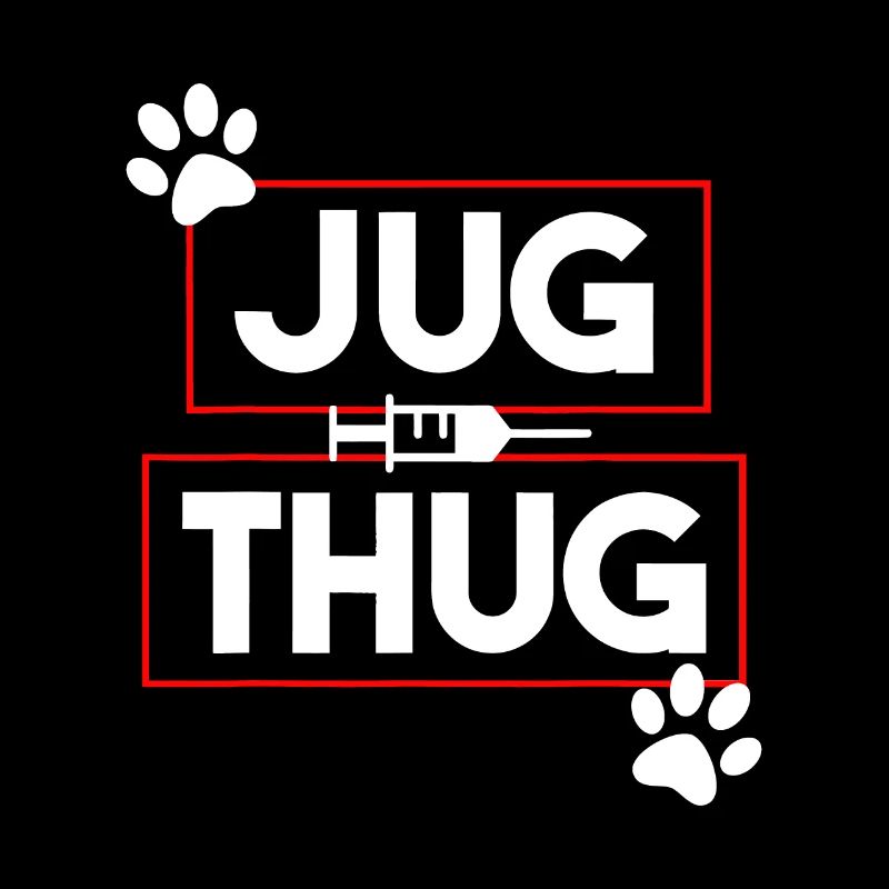 Drôle de Vet Tech Jug Thug Blood Draw Cadeaux