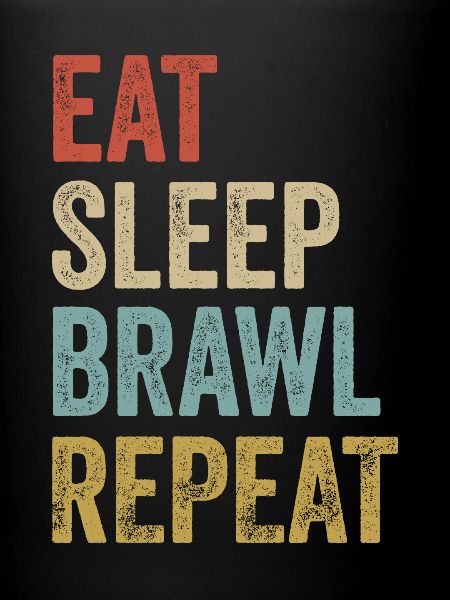 Manger Sleep Brawl Répéter