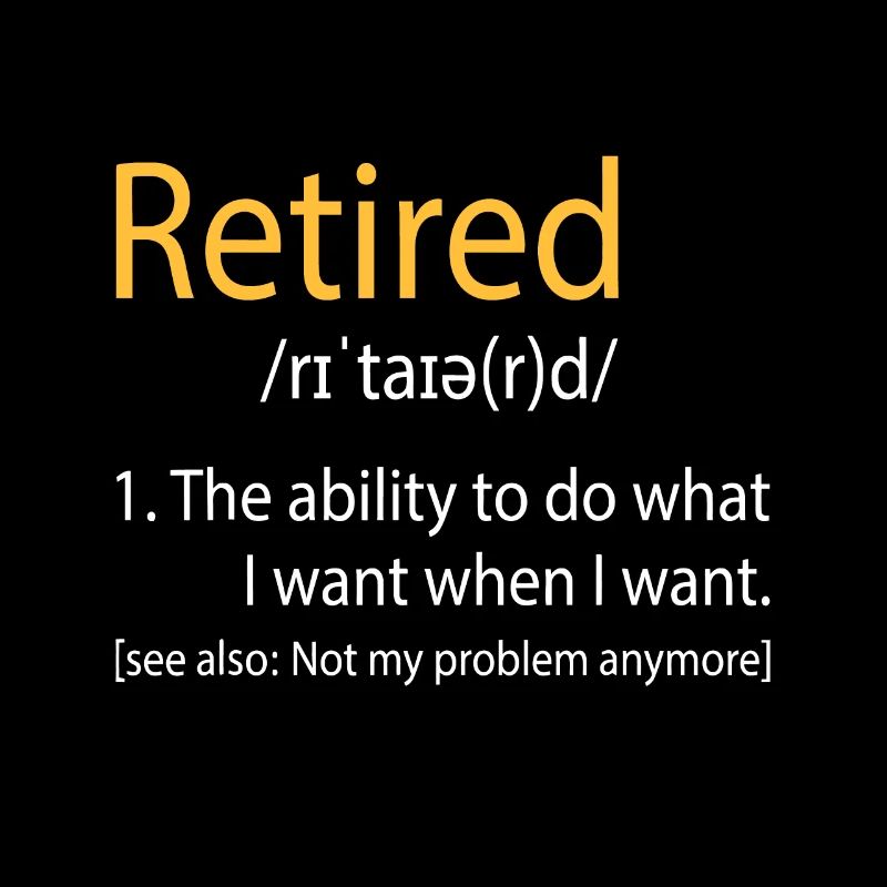 Définition de retraité - Pension de retraité