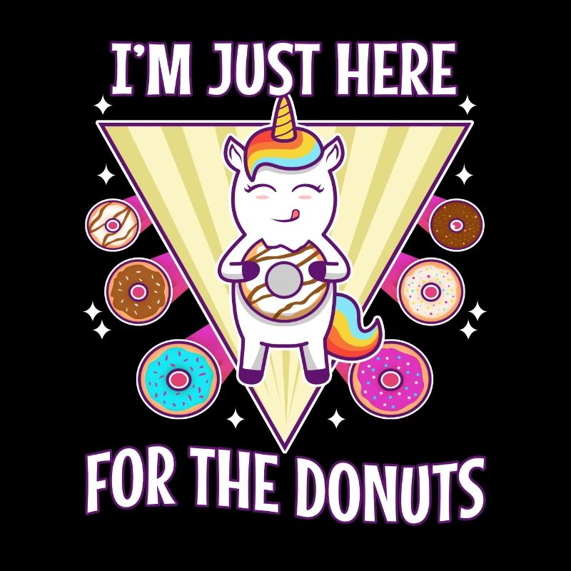 I'm just here for the donuts