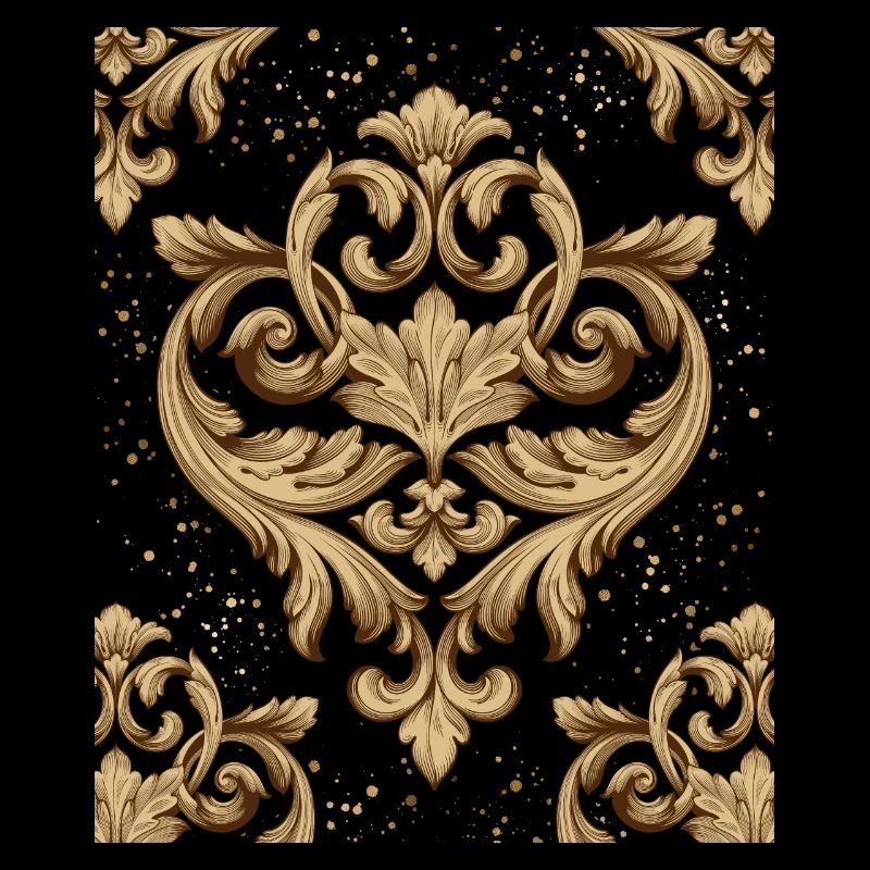 Barock, Barock-Design, Baroque Boho-Ornament