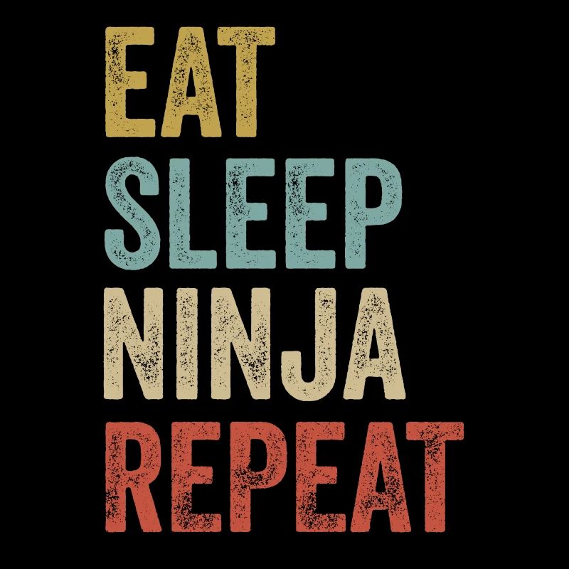 Manger Sommeil Ninja Répéter Ninja