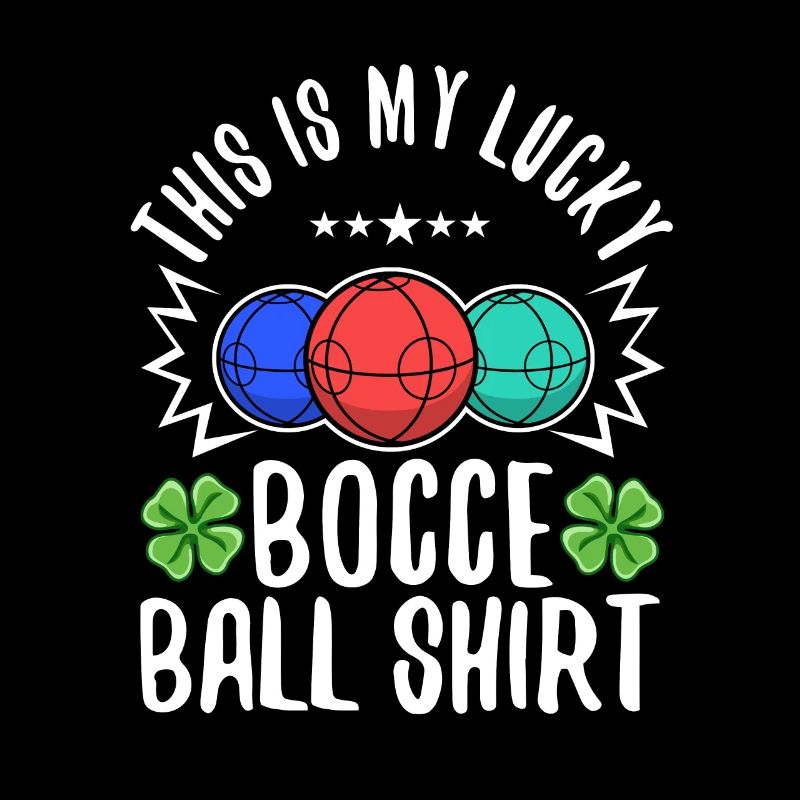 This is my Lucky Bocce ball