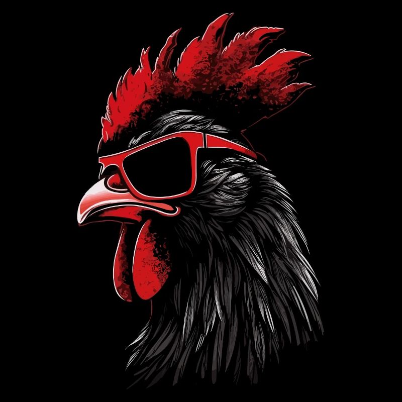 Rooster Chicken Sunglasses