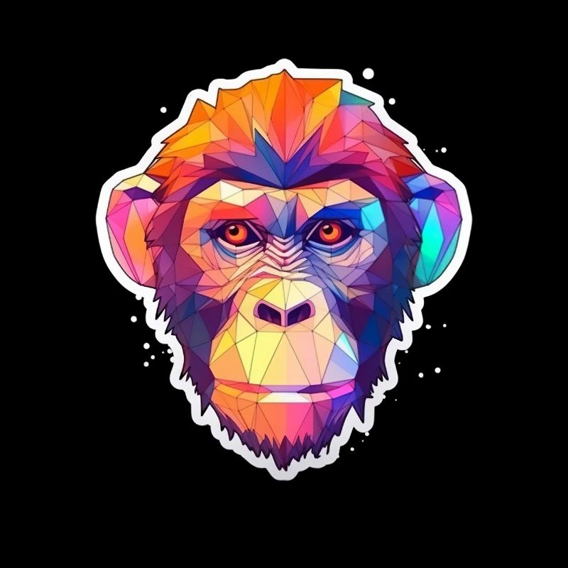 Monkey Head Polygon