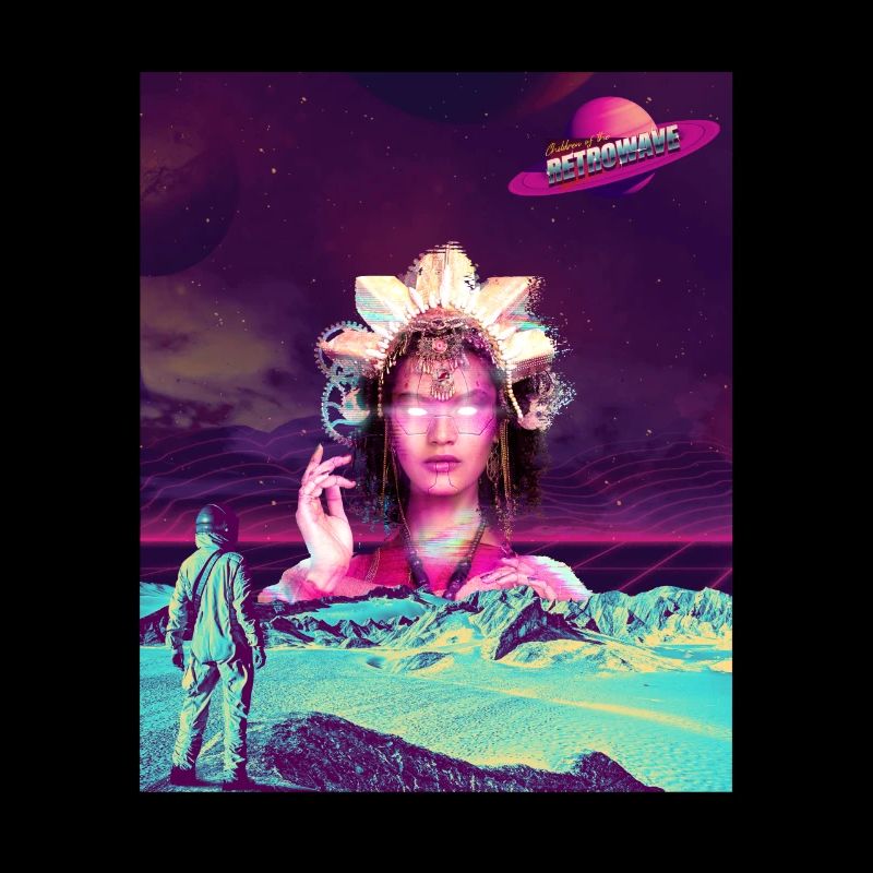 Space Godness in Retrowave