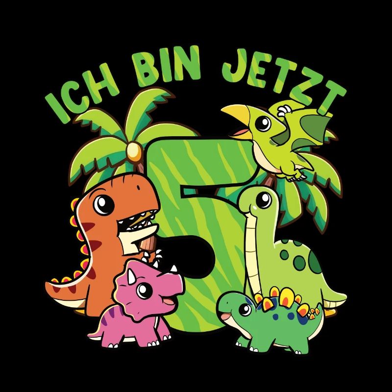 5. Geburtstag Kindergeburtstag Ich Bin Jetzt 5