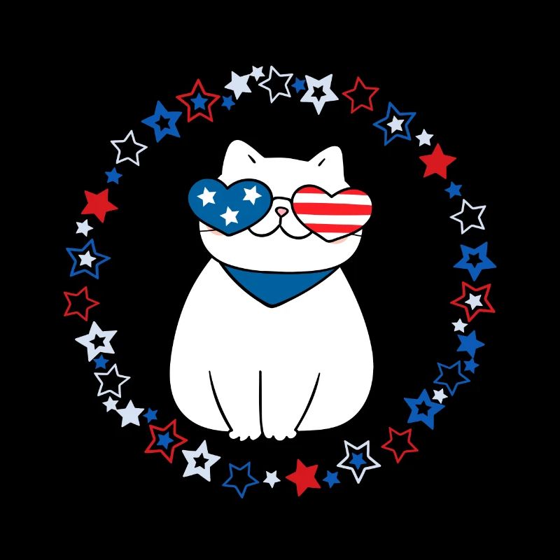 4. Juli, unabhängiger Tag Amerikas