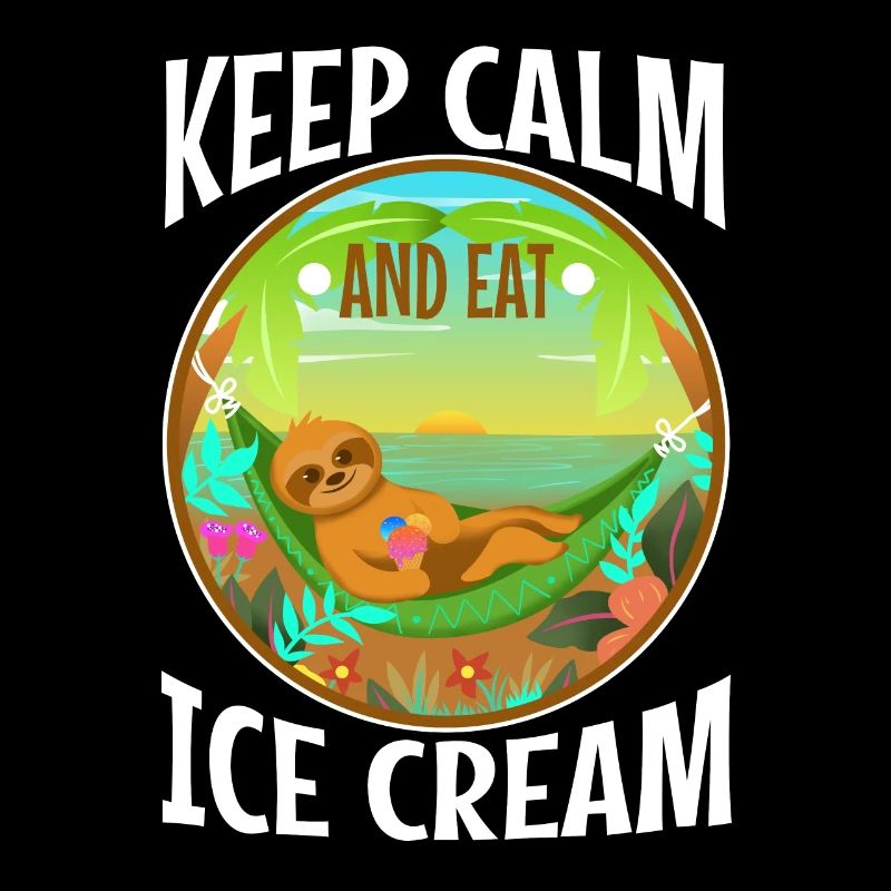 Keep calm and eat ice cream