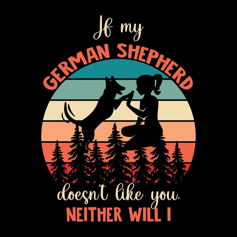 Deutscher Schäferhund Spruch