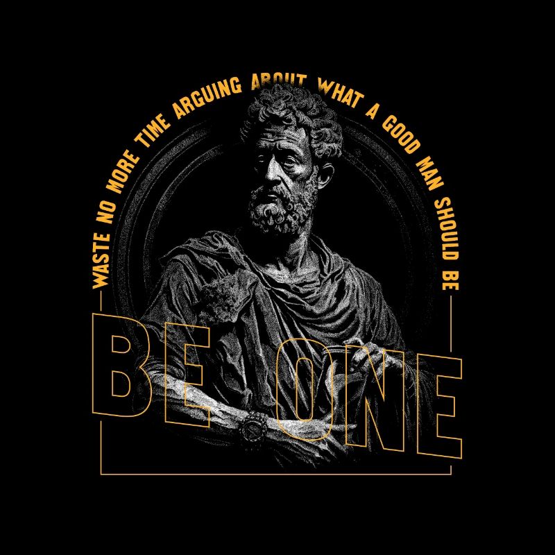 realistische Statue von Marcus Aurelius