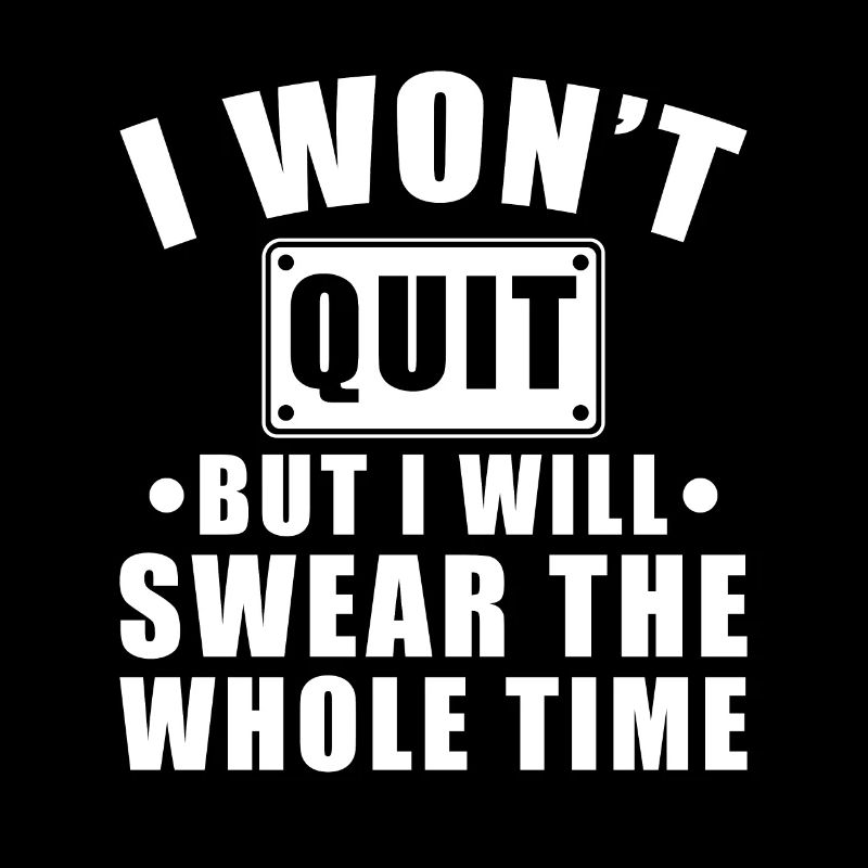 Ich werde nicht kündigen, ich werde schimpfen