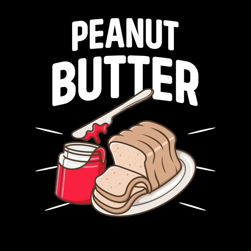 Peanut butter and jam Toast Bread Breakfast