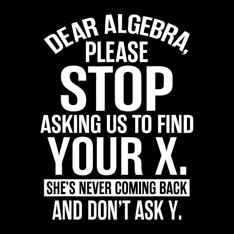 Complicated Math Apparel - Awesome Funny Algebra