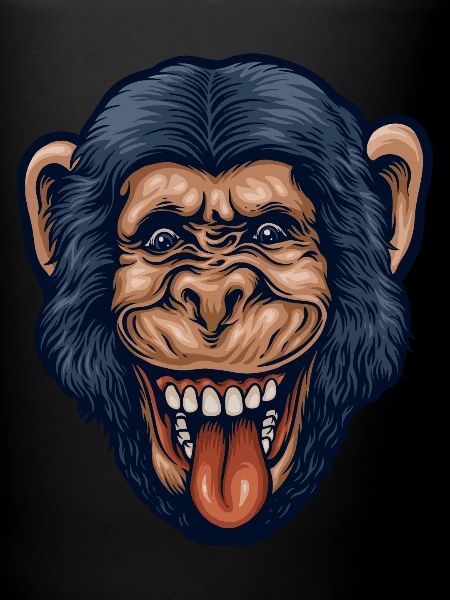 Chimp head