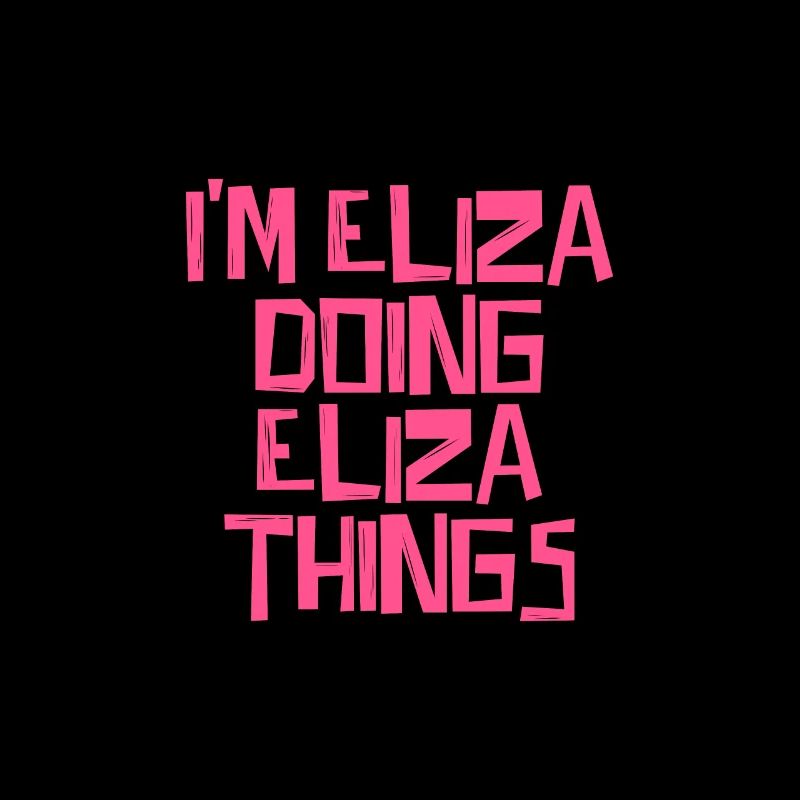 I'm Eliza doing Eliza things