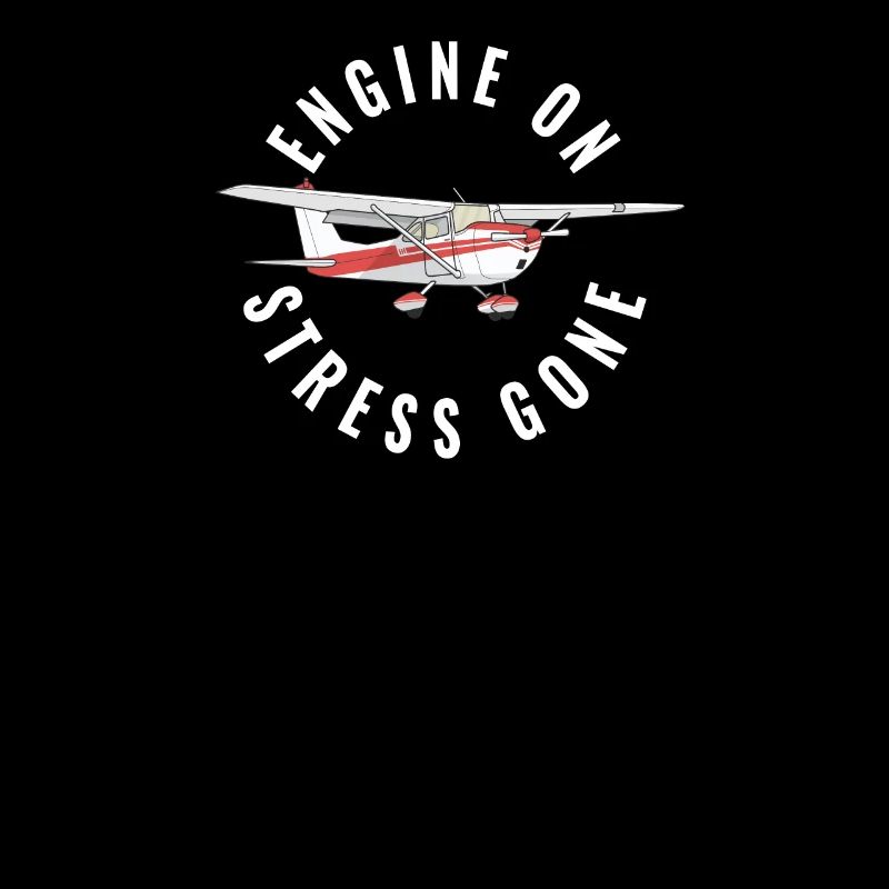 Engine on Stress gone Aviation Flugzeug Piloten