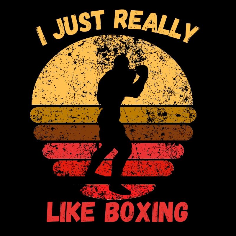 J’aime vraiment la boxe