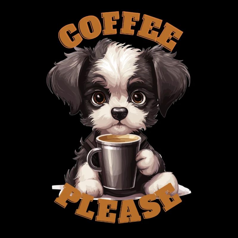 Coffee Please Dog