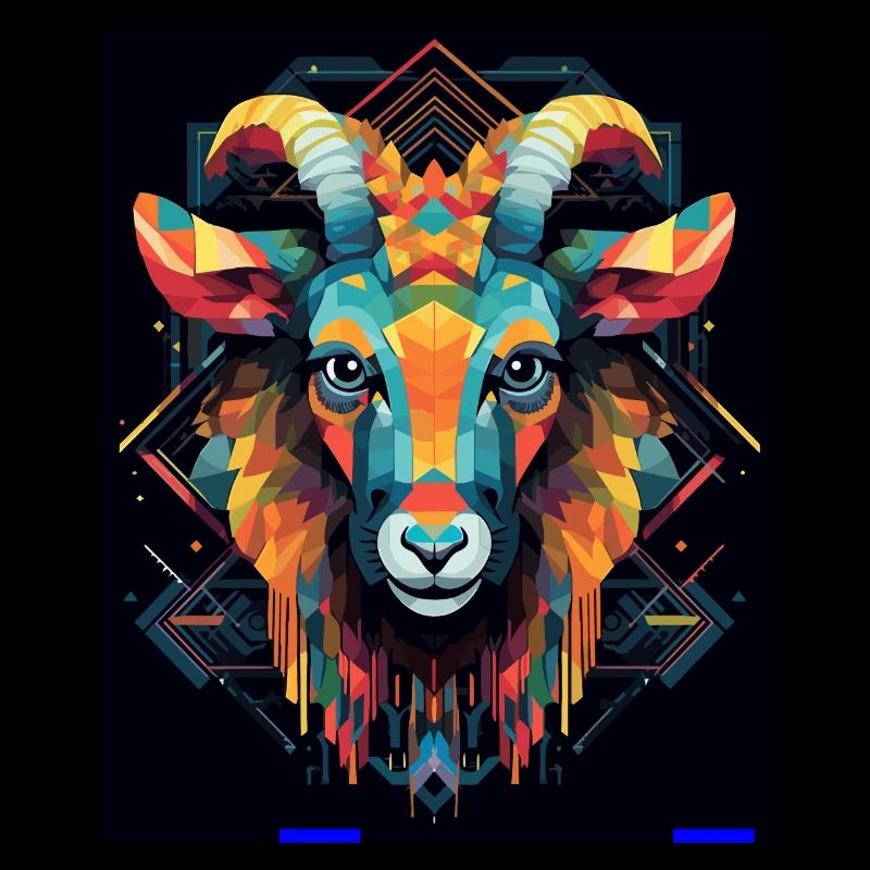 Chromatic Goat in Angular Dance