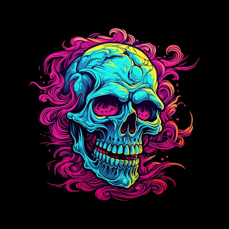Skull Symphony Schädel Design, das ins Auge sticht