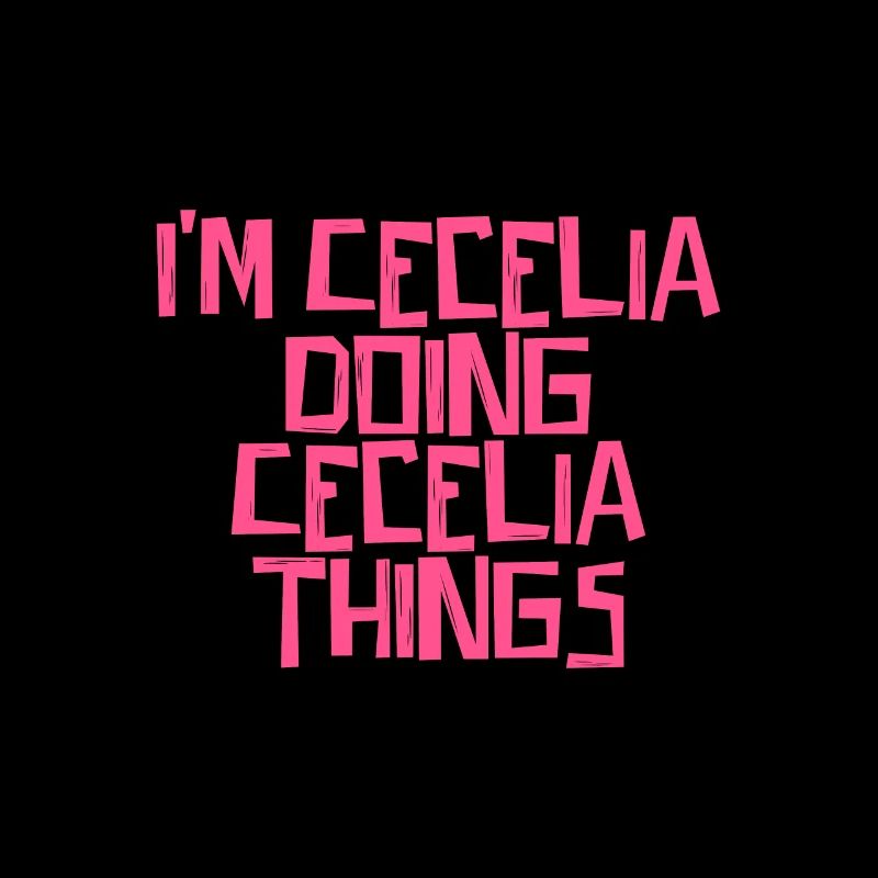 Je suis Cecelia en train de faire des choses Cecelia