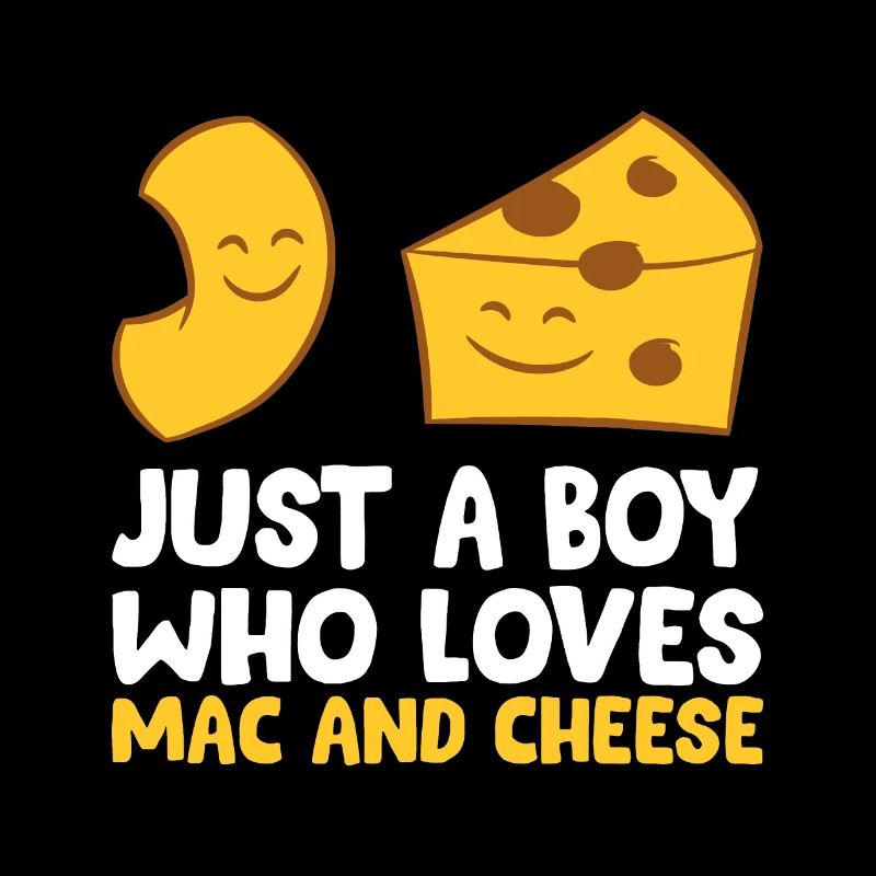 Macaroni au fromage juste un garçon qui aime Mac