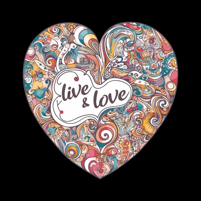 Buntes Herz - vivre et aimer