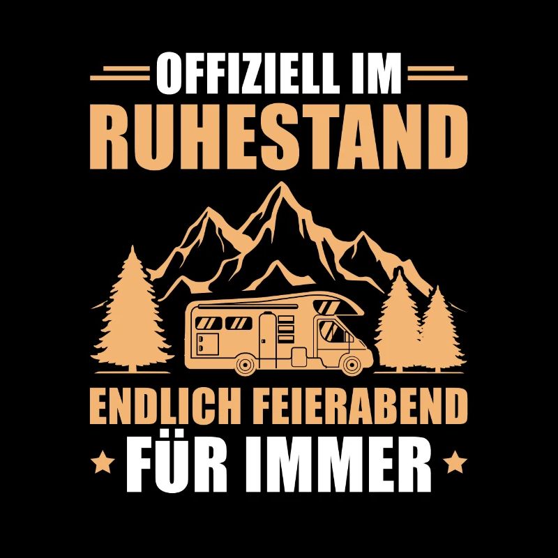 Wohnmobil Camping Rente Campen Ruhestand