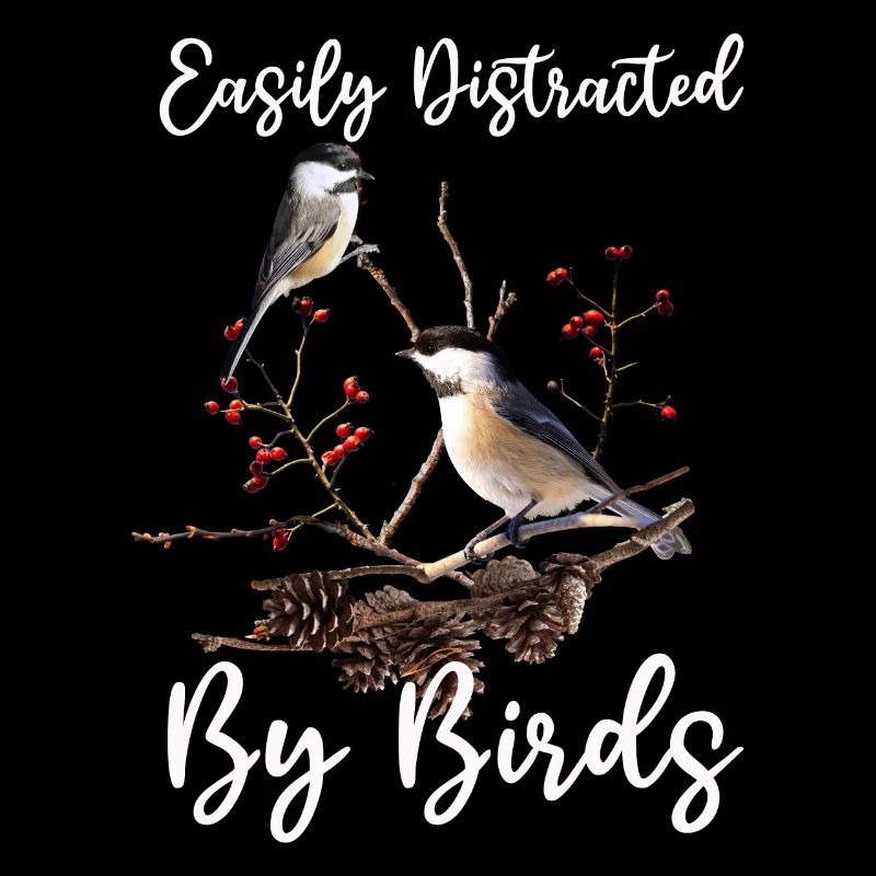 Facilement distrait par les oiseaux Bird Lover