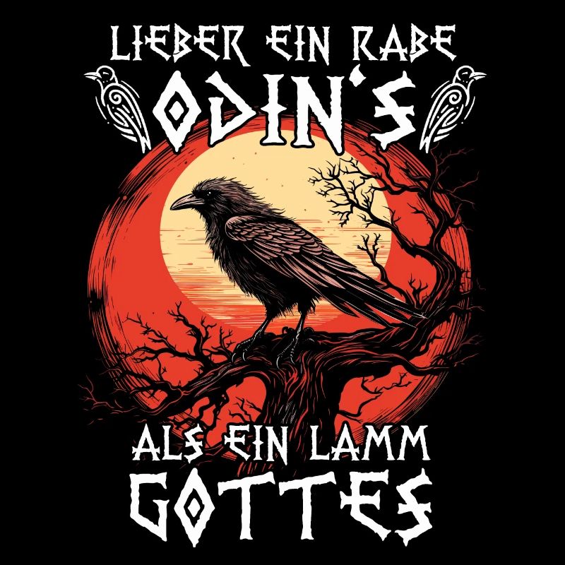 Hugin Munin | Wikinger Odin Raben | Wikinger