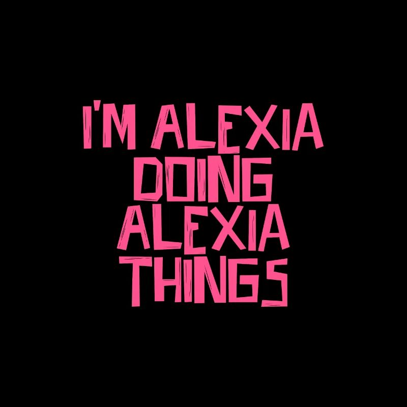 Je suis Alexia en train de faire des choses Alexia
