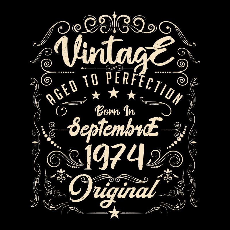Né En Septembre 1974. anniversaire septembre 1974.