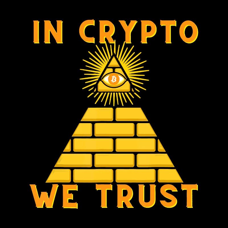 In Crypto We Trust - Crypto Trader BTC Bitcoin