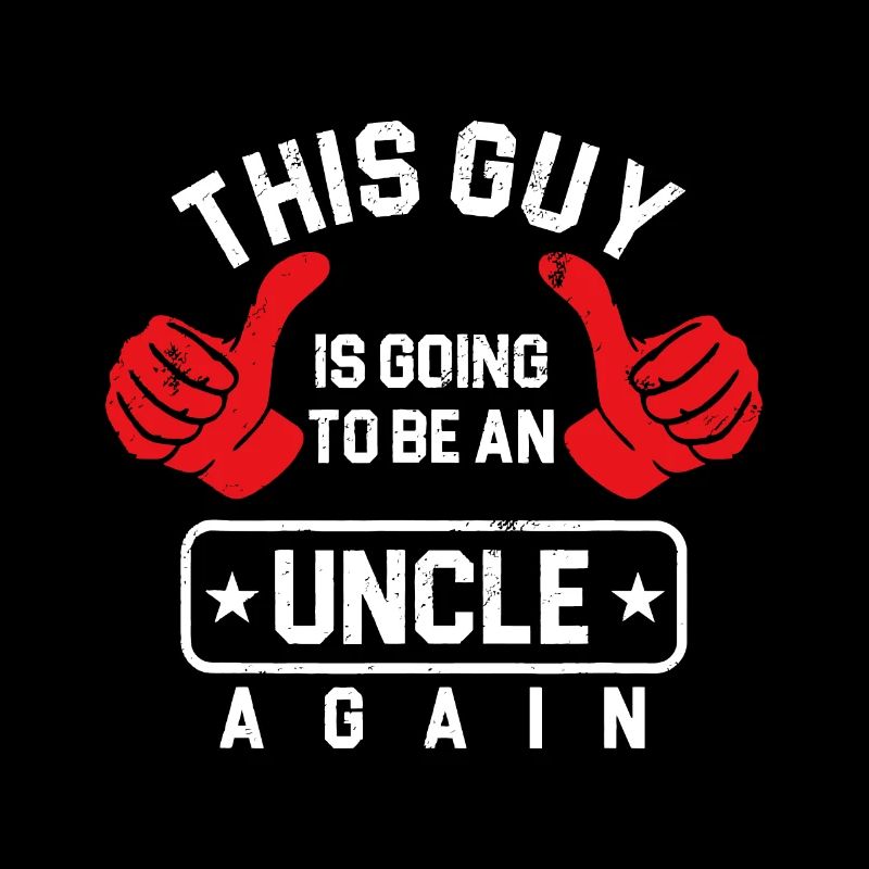 Onkel Schwangerschaftsankündigung wird Onkel sein