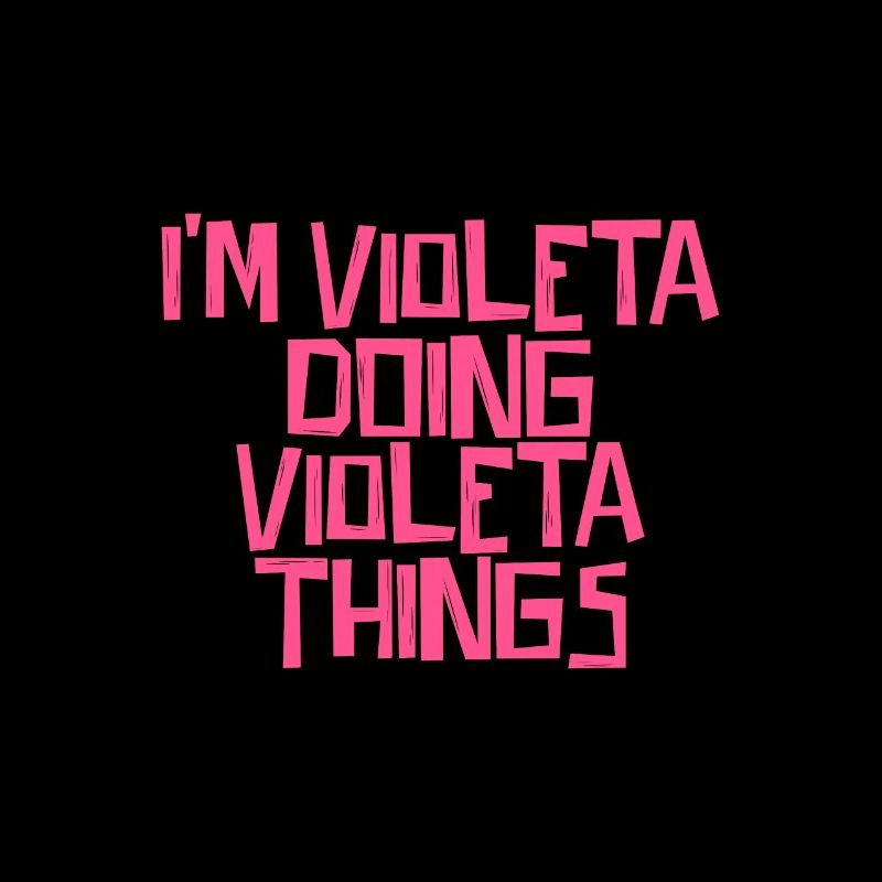 I'm Violeta doing Violeta things