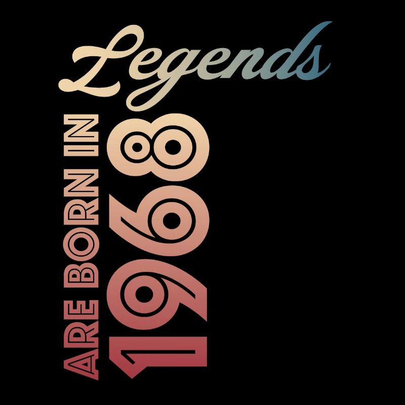 Legends are born in 1968