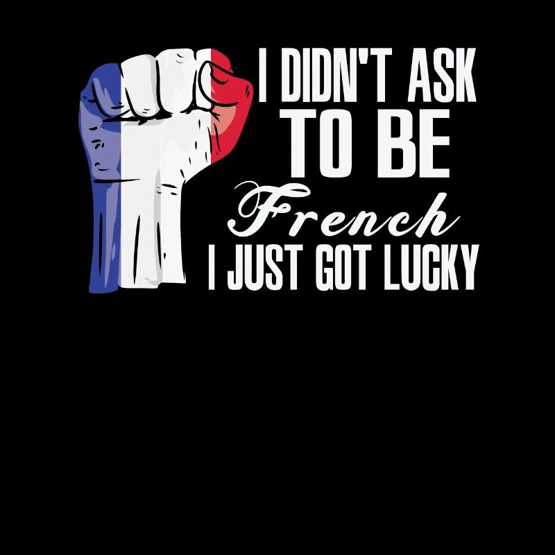 Fierté française Drapeau français cultivé