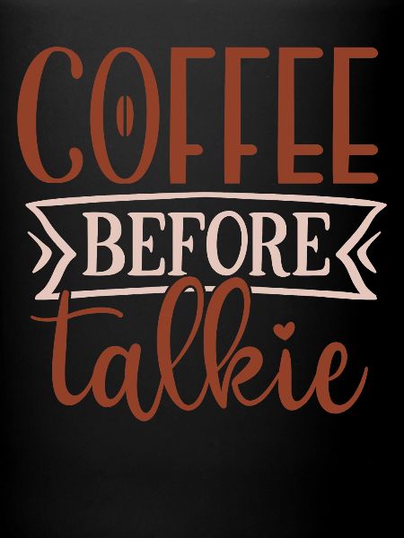 Coffee before talkie