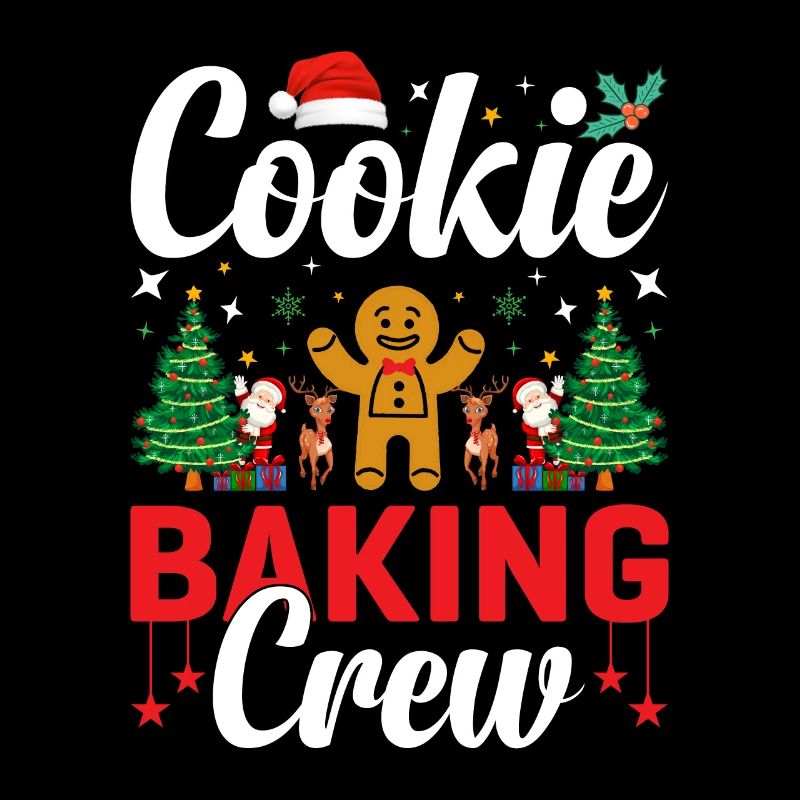 Christmas Bakery Team Cookie Baking Cookies